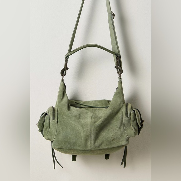 Free People Suede Shoulder Bag - Picture 3 of 17